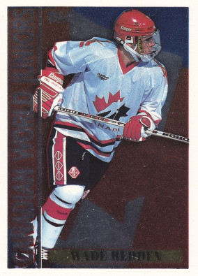 Hockey card Wade Redden