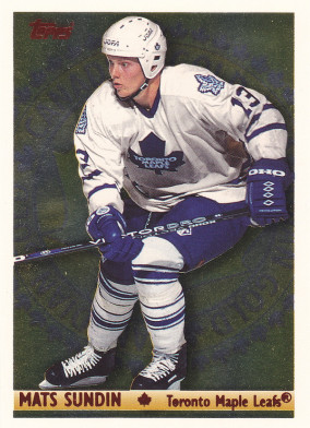 Hockey card Mats Sudin