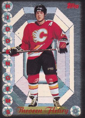 Hockey card Theoren Fluery