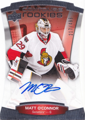 Hockey card Matt O´Connor