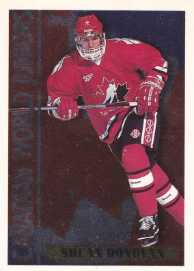 Hockey card Shean Donovan