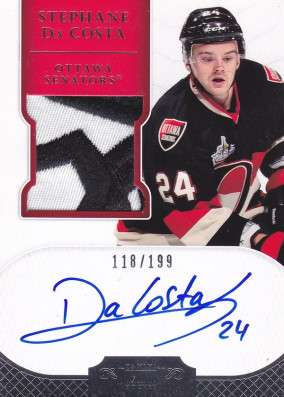 Hockey card Stephane Da Costa