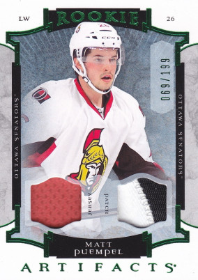 Hockey card Matt Puempel