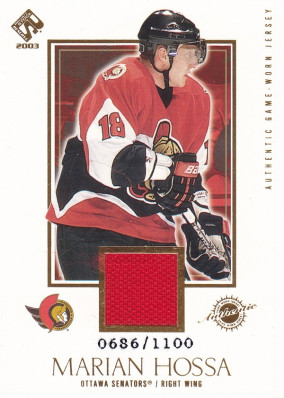Hockey card Marian Hossa
