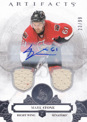 Hockey card Mark Stone