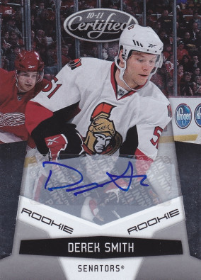 Hockey card Derek Smith