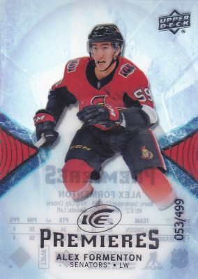 Hockey card Alex Formenton