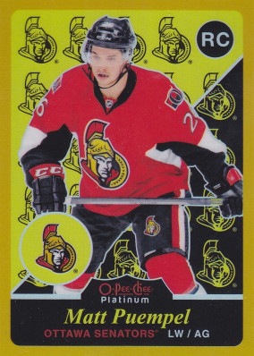 Hockey card Matt Puempel