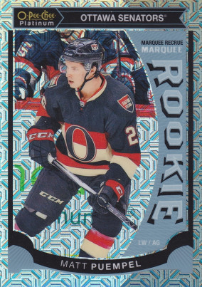 Hockey card Matt Puempel