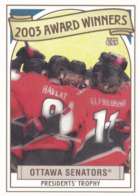 Hockey card Award Winners