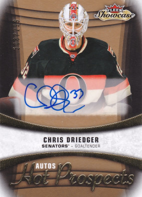 Hockey card Chris Driedger
