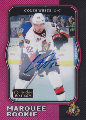 Hockey card Colin White
