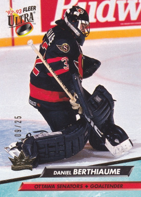 Hockey card Daniel Berthiaume