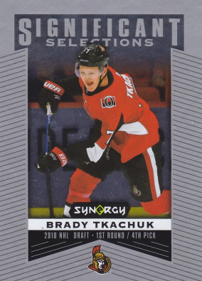 Hockey card Brady Tkachuk