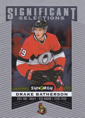 Hockey card Drake Batherson 