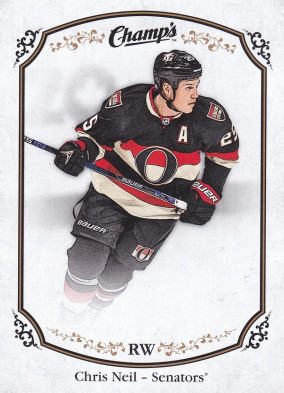 Hockey card Chris Neil