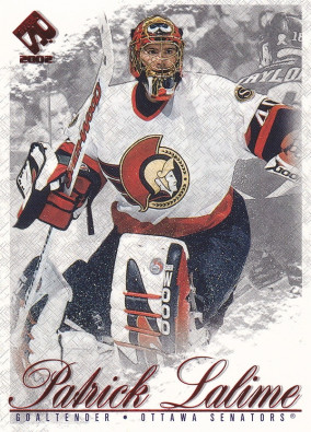 Hockey card Patrick Lalime