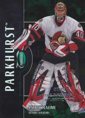 Hockey card Patrick Lalime
