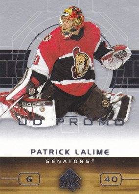 Hockey card Patrick Lalime