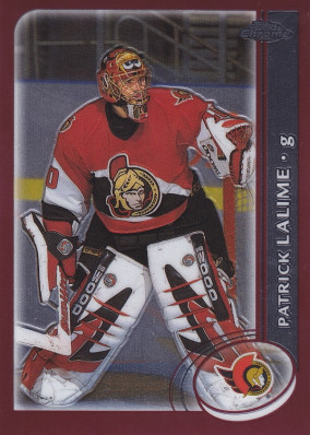 Hockey card Patrick Lalime
