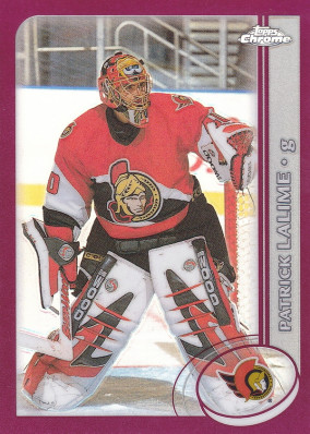 Hockey card Patrick Lalime
