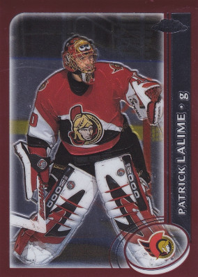 Hockey card Patrick Lalime