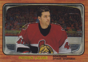 Hockey card Patrick Lalime