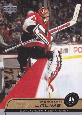 Hockey card Patrick Lalime