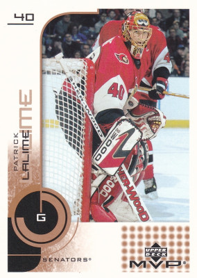 Hockey card Patrick Lalime