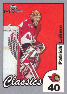 Hockey card Patrick Lalime