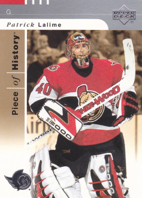 Hockey card Patrick Lalime