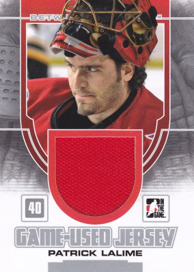 Hockey card Patrick Lalime