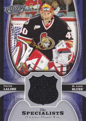 Hockey card Patrick Lalime