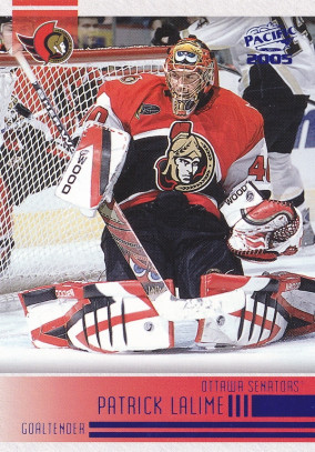 Hockey card Patrick Lalime