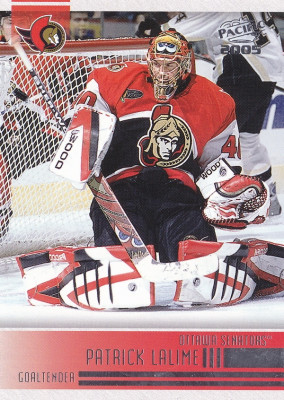 Hockey card Patrick Lalime