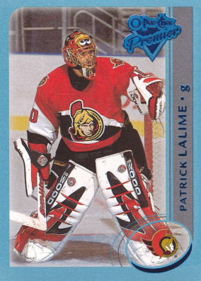 Hockey card Patrick Lalime