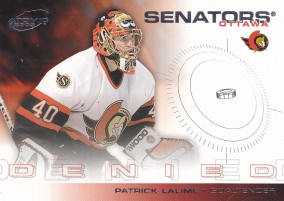 Hockey card Patrick Lalime