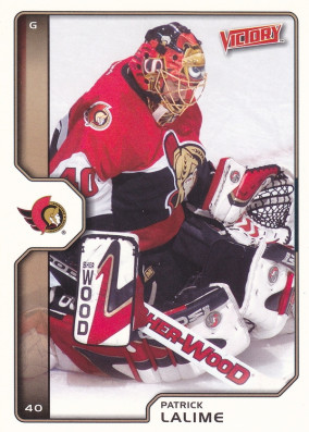 Hockey card Patrick Lalime