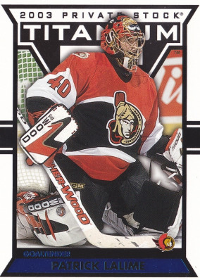 Hockey card Patrick Lalime