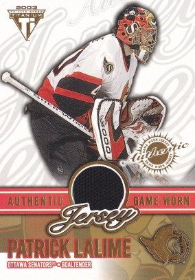 Hockey card Patrick Lalime