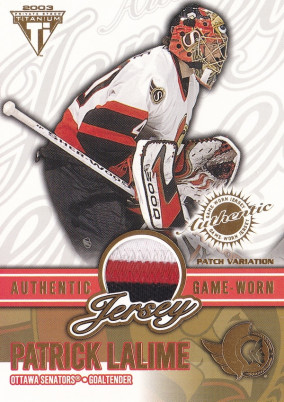 Hockey card Patrick Lalime