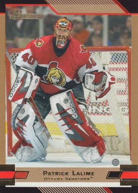 Hockey card Patrick Lalime