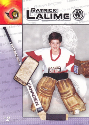 Hockey card Patrick Lalime