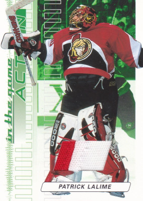 Hockey card Patrick Lalime