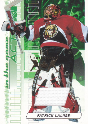 Hockey card Patrick Lalime