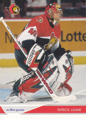 Hockey card Patrick Lalime