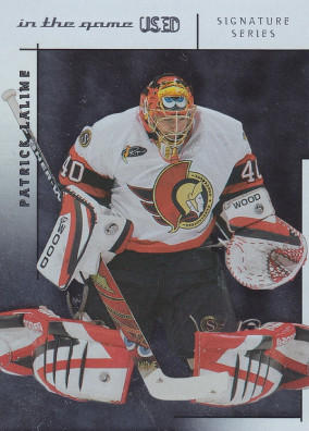 Hockey card Patrick Lalime