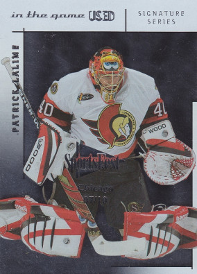 Hockey card Patrick Lalime