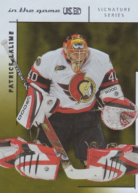 Hockey card Patrick Lalime