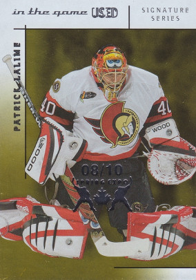 Hockey card Patrick Lalime